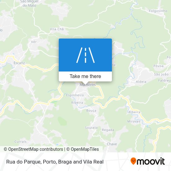 Rua do Parque mapa