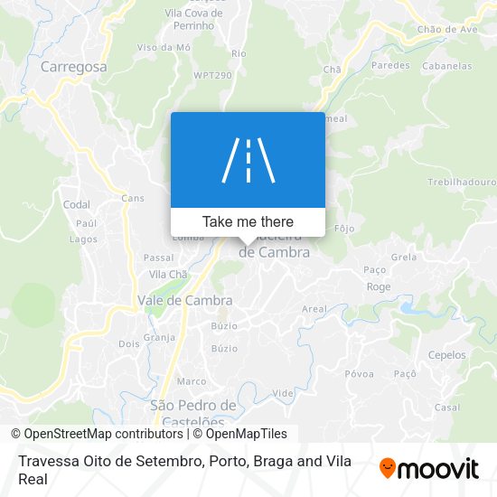 Travessa Oito de Setembro map