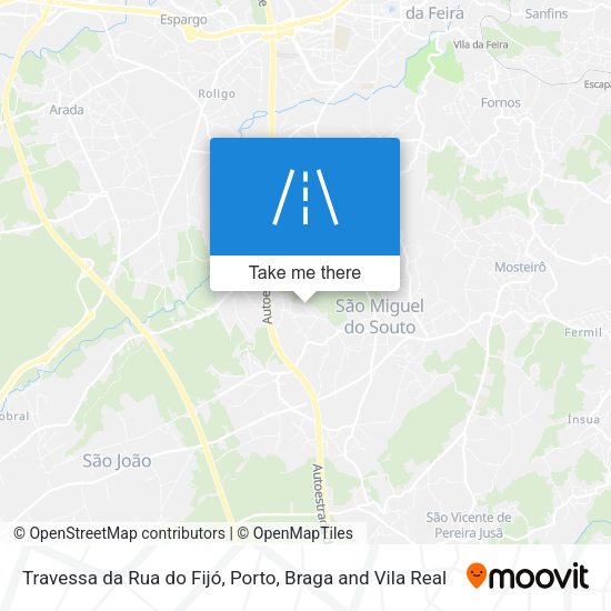 Travessa da Rua do Fijó map
