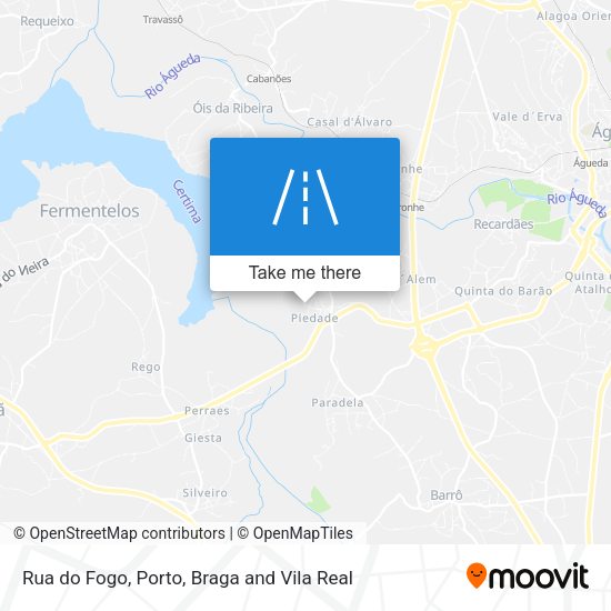 Rua do Fogo map