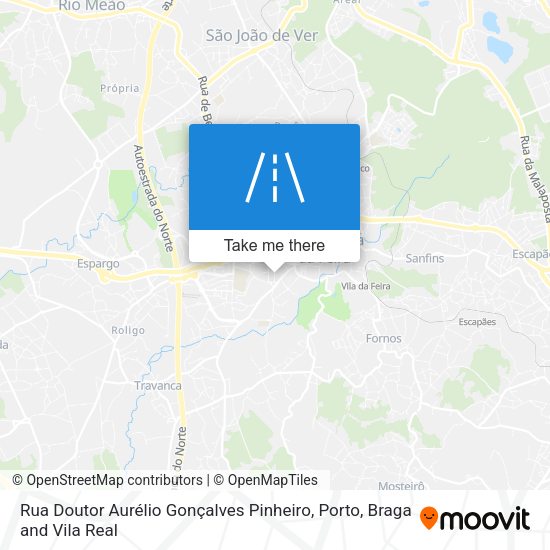 Rua Doutor Aurélio Gonçalves Pinheiro map