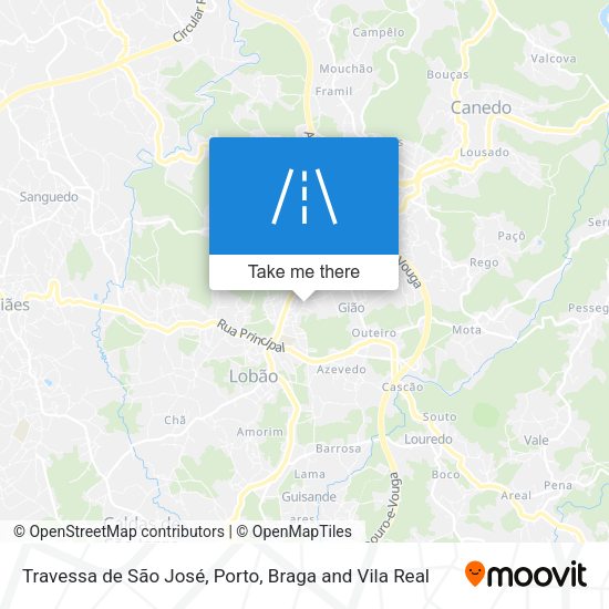 Travessa de São José map