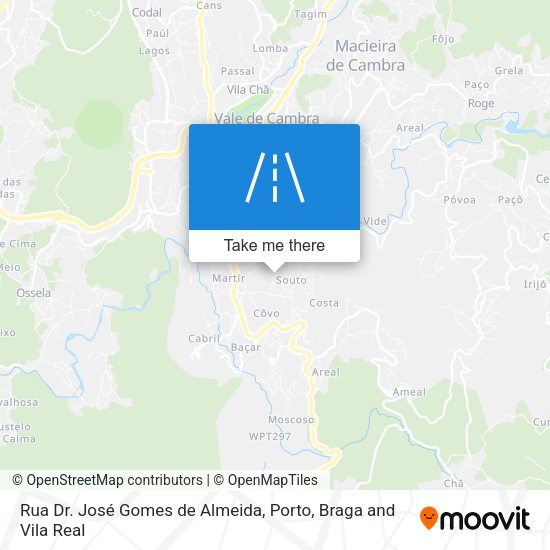 Rua Dr. José Gomes de Almeida map
