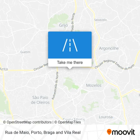 Rua de Maio map