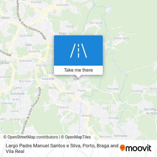 Largo Padre Manuel Santos e Silva map