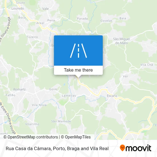 Rua Casa da Câmara map