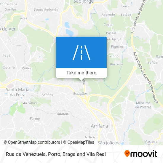 Rua da Venezuela map