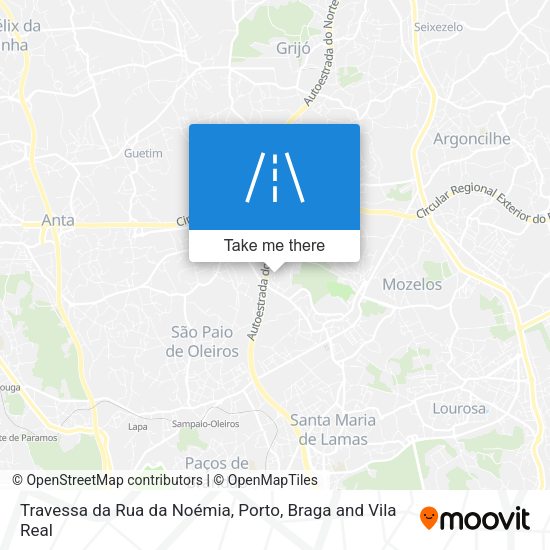 Travessa da Rua da Noémia map