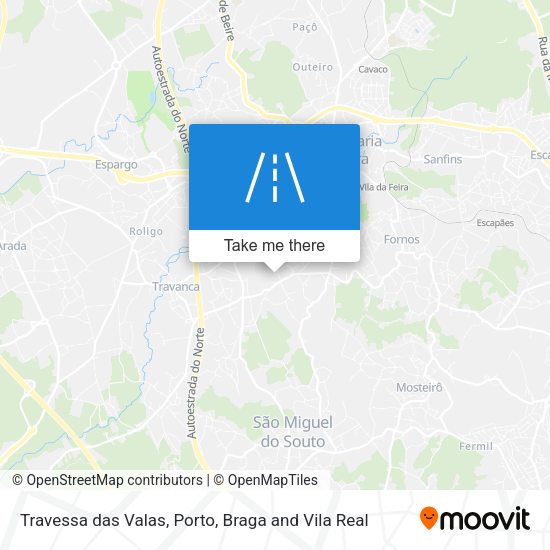 Travessa das Valas map