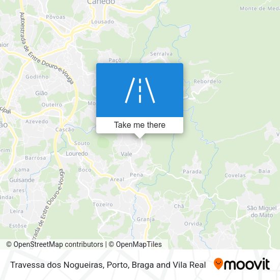 Travessa dos Nogueiras mapa
