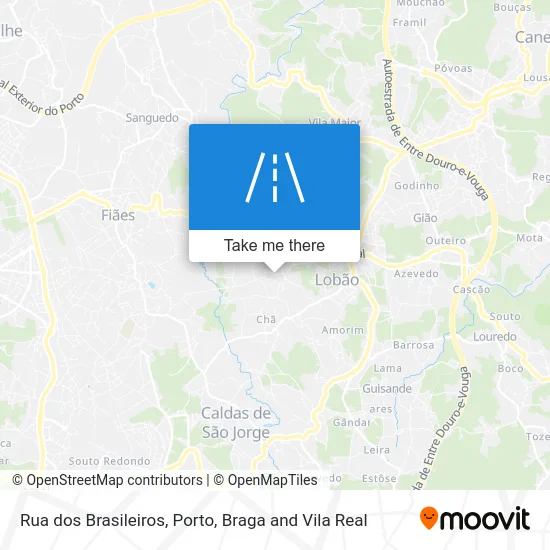 Rua dos Brasileiros map