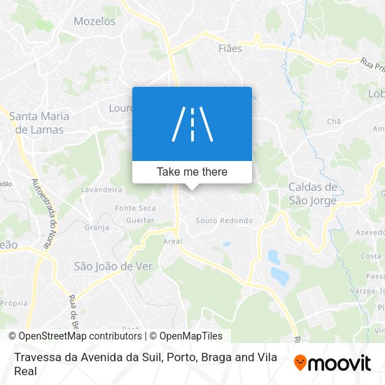 Travessa da Avenida da Suil mapa
