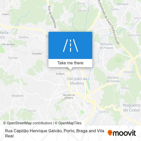 Rua Capitão Henrique Galvão map