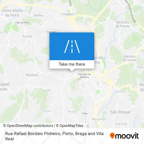 Rua Rafael Bordalo Pinheiro map