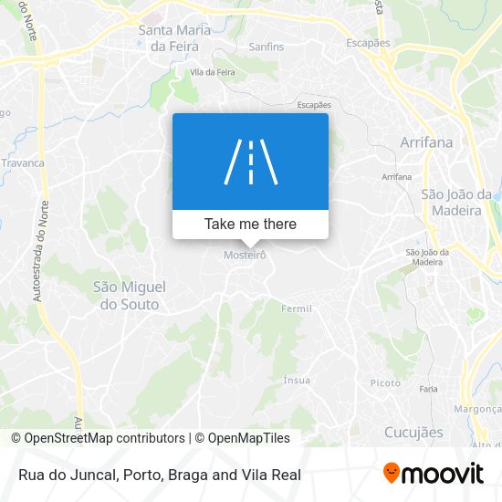 Rua do Juncal map