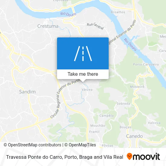 Travessa Ponte do Carro map