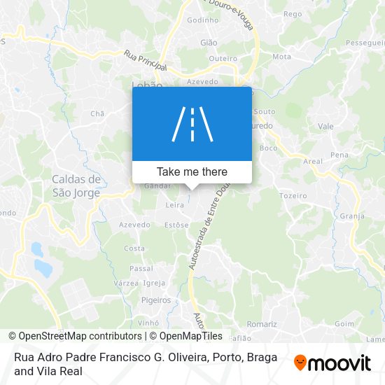 Rua Adro Padre Francisco G. Oliveira map