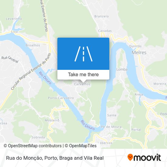 Rua do Monção map