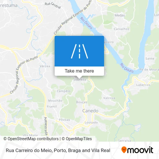 Rua Carreiro do Meio map
