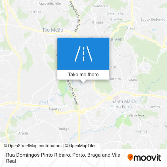 Rua Domingos Pinto Ribeiro map