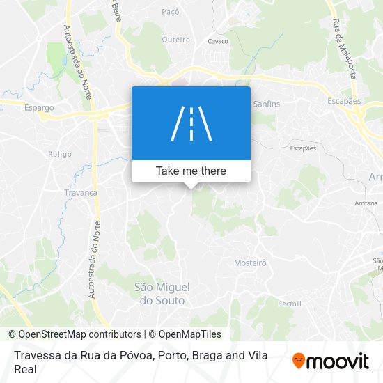Travessa da Rua da Póvoa map