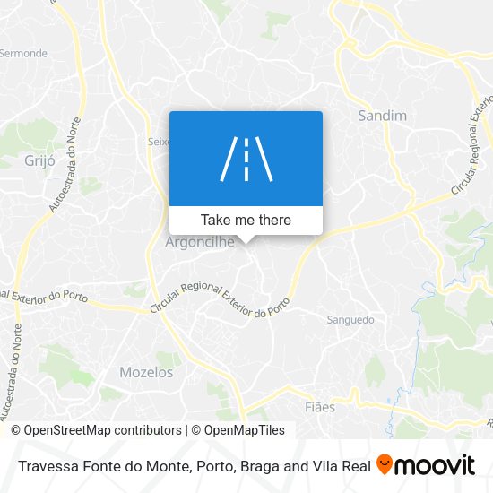 Travessa Fonte do Monte map