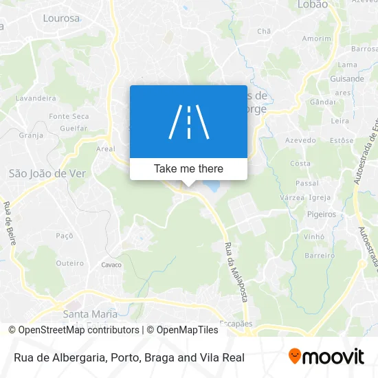 Rua de Albergaria map