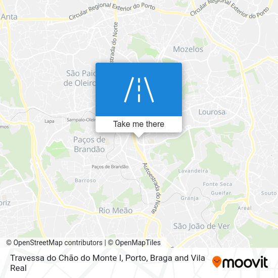 Travessa do Chão do Monte I map