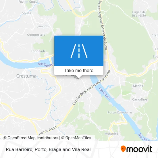 Rua Barreiro map