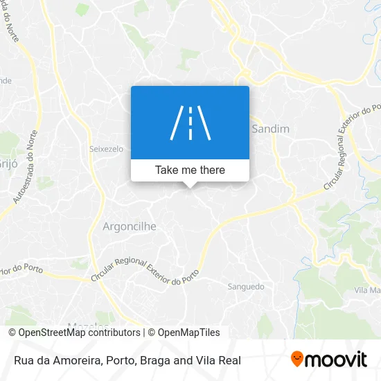 Rua da Amoreira map