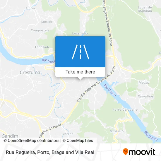 Rua Regueira map