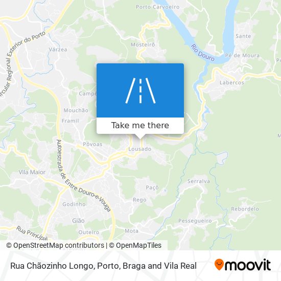 Rua Chãozinho Longo map