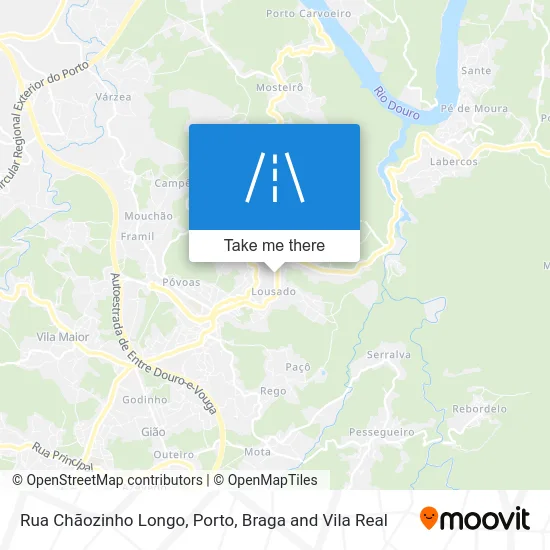 Rua Chãozinho Longo map