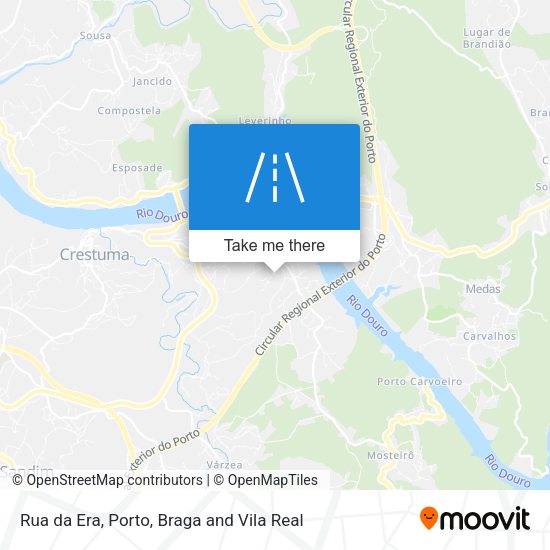 Rua da Era map