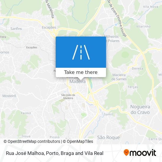 Rua José Malhoa map