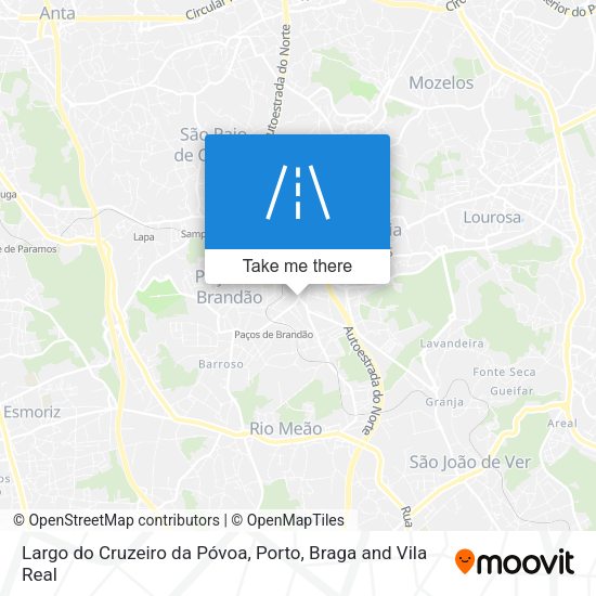 Largo do Cruzeiro da Póvoa map