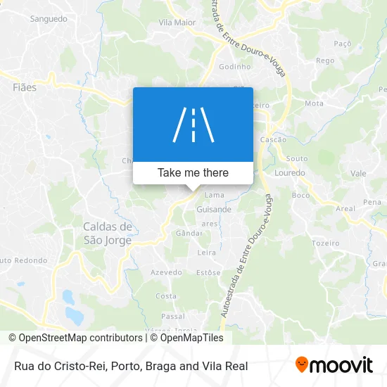 Rua do Cristo-Rei map