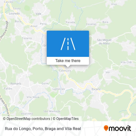 Rua do Longo mapa