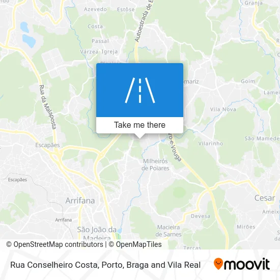 Rua Conselheiro Costa map