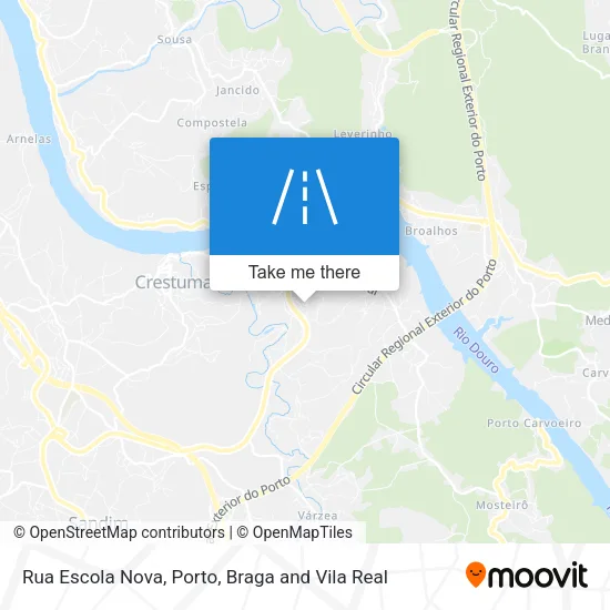 Rua Escola Nova map