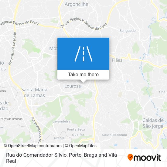 Rua do Comendador Sílvio map