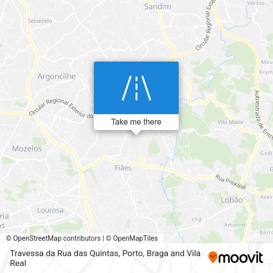 Travessa da Rua das Quintas map