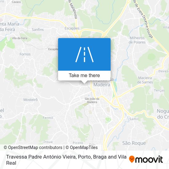 Travessa Padre António Vieira map