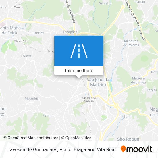 Travessa de Guilhadâes map