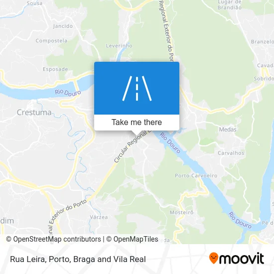 Rua Leira map