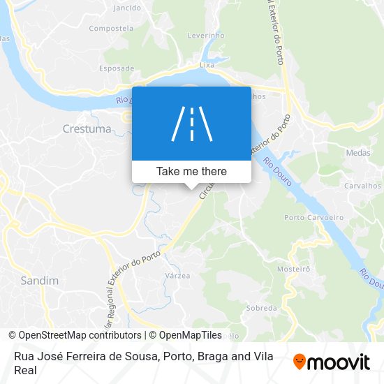Rua José Ferreira de Sousa map