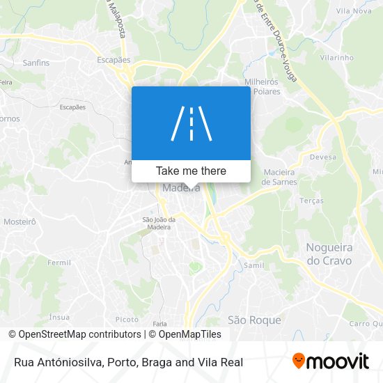 Rua Antóniosilva mapa