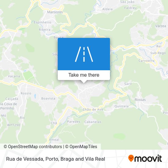 Rua de Vessada map