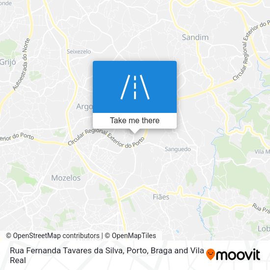 Rua Fernanda Tavares da Silva map
