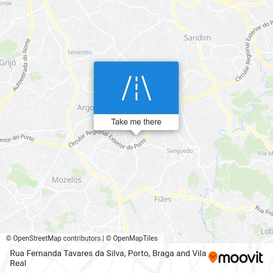 Rua Fernanda Tavares da Silva map